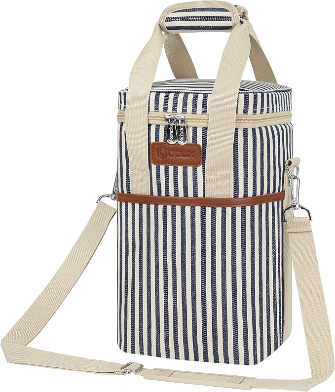 Opux 4 Bottle Insulated Wine Cooler Bag by OPUX