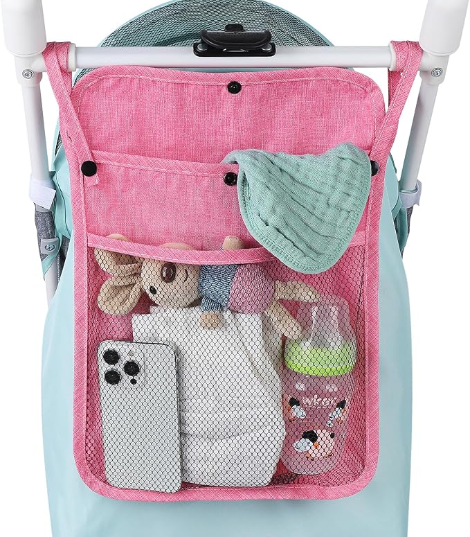 Accmor Universal Stroller Organizer, Mesh Bag Fits - Image 6