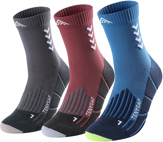 Compression Crew Running Socks: Athletic Socks by TENYSAF%C2%AE