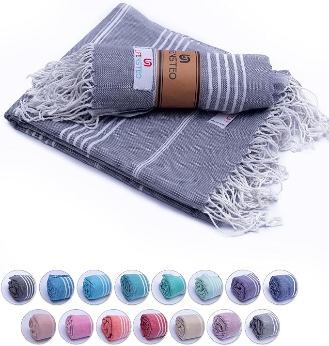 Turkish Beach Towel by LIFENSTEO