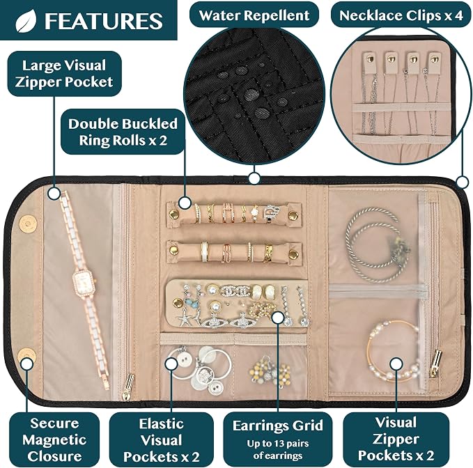 Pavilia Foldable Jewelry Organizer - Image 8