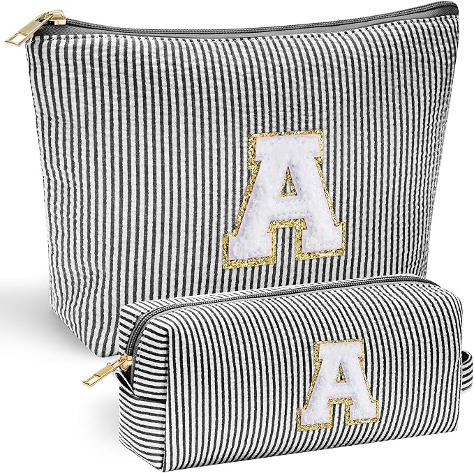 YOOLIFE Initial Makeup Bag by YOOLIFE