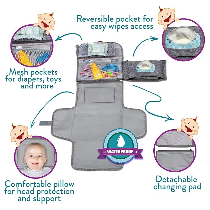 Kopi Baby Portable Diaper Changing Pad - Image 2