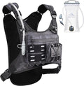 Running Vest with 2L Water Bladder, USA Original Patent, Lightweight Adjustable by Zelvot
