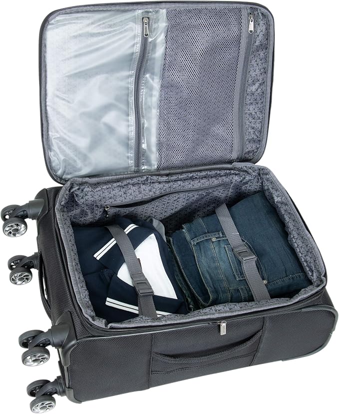 Kenneth Cole REACTION Rugged Roamer Lightweight Softside Expandable 8-Wheel - Image 2