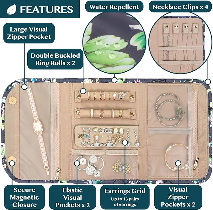 Pavilia Foldable Jewelry Organizer - Image 8