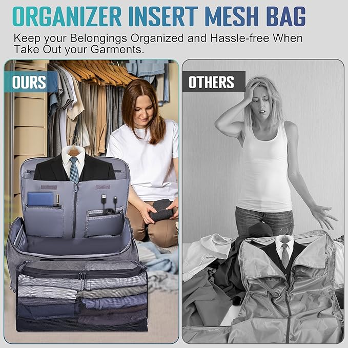 Convertible Garment Duffel Bag - Image 2