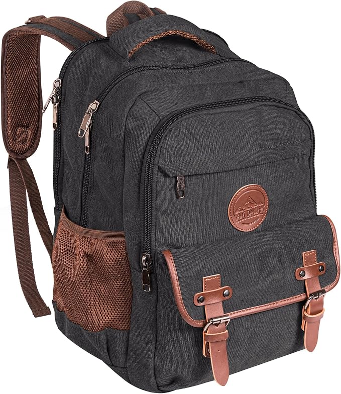 Ama Dablam Premium Original Canvas Backpack/ 17”Laptop/XL-30L/ Many Pockets | by AmaDablam
