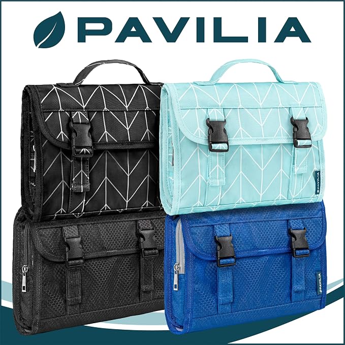 PAVILIA Travel Hanging Toiletry Bag - Image 7