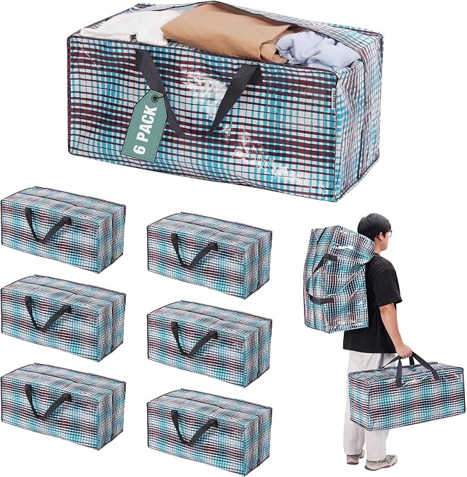 WORKPRO 6 Pack Extra Large Moving Bags by WORKPRO