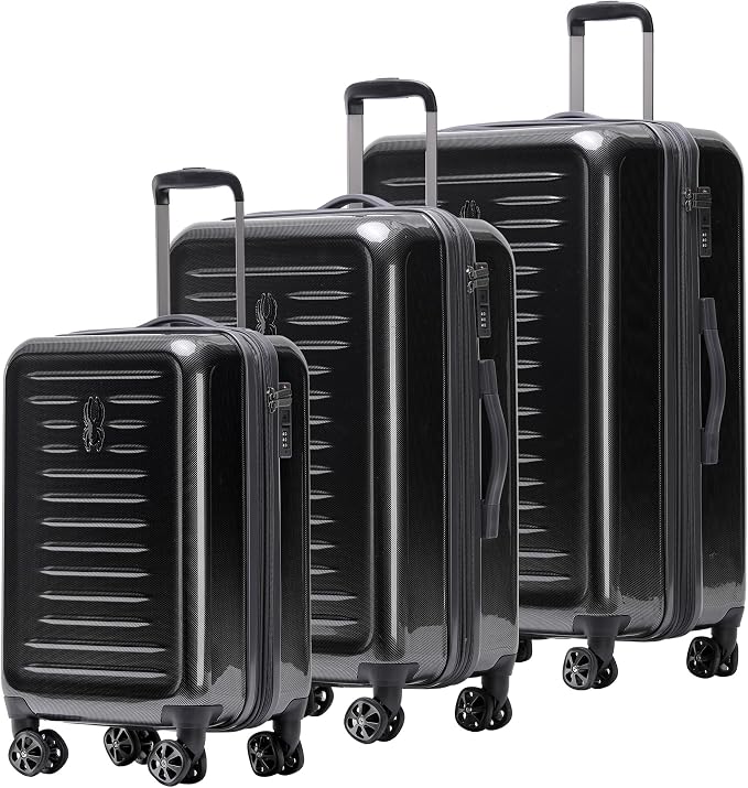 Spyder Rails 3 Piece Luggage Set by Spyder