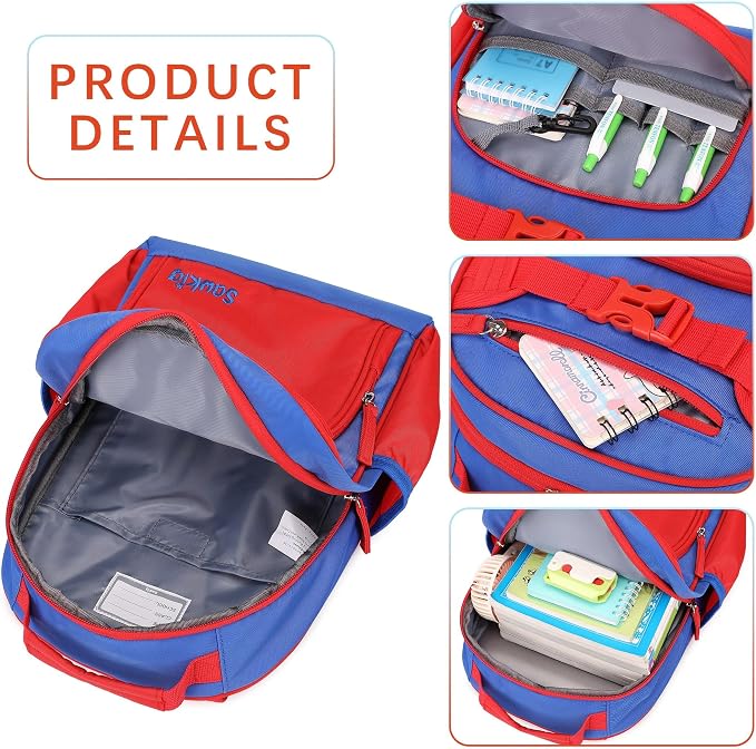 Cute Mini Toddler Backpacks for Boys 2-4 Little Kids Backpack Preschool Bookbag - Image 5