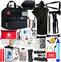 Emergency Survival Kit with First Aid Gears and Supplies by Azzcony