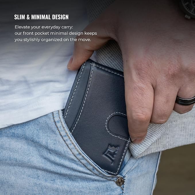 Kings Loot Custom Wallet for Men | Engraved Leather Slim Wallet - Image 3