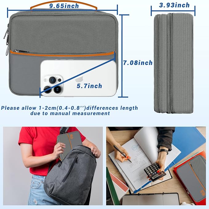 Electronics Organizer, Travel Cord Organizer Pouch, Portable Cable Organizer - Image 4