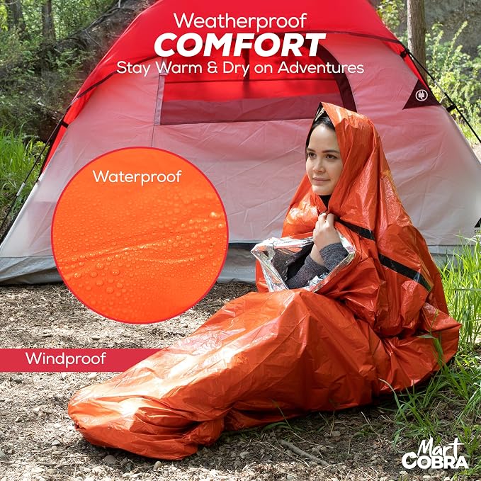 Emergency Sleeping Bag 3 Pack | - Image 3