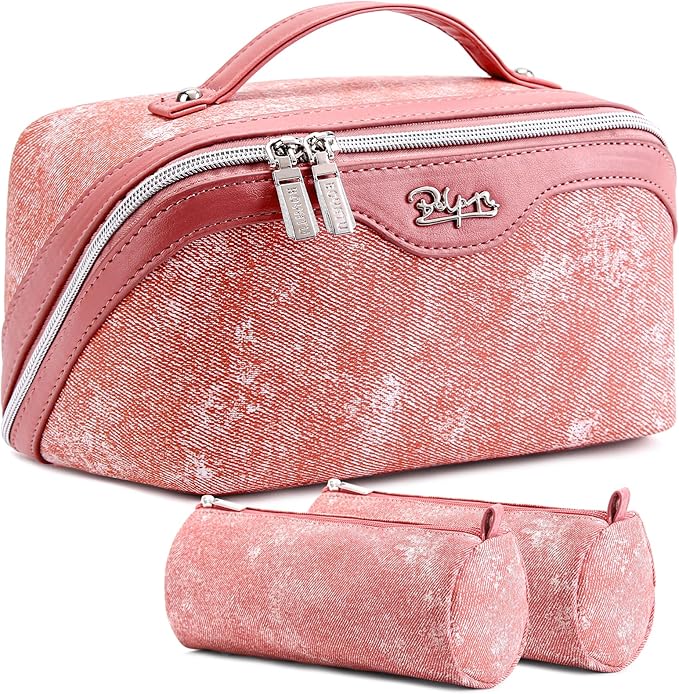 Travel Makeup Bag Cosmetic Bags by BOYATU