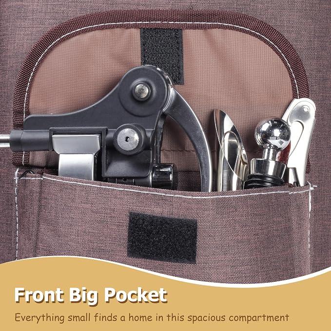 Tirrinia 2 Bottle Wine Gift Tote Carrier - Image 2