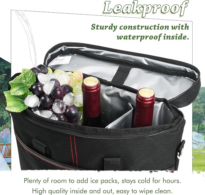 Tirrinia Insulated Wine Gift carrier - Image 3
