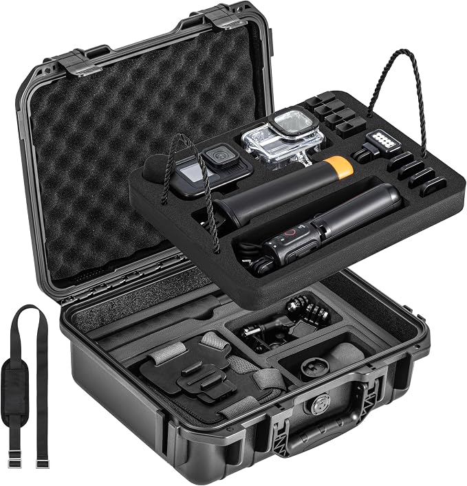 Hard Case Organizer For Gopro Hero 13/12/11/10/9/8 Media Mod/Volta/Protective by STARTRCVCR