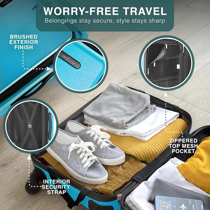 Luggage Sets 2 Piece, 24 Inch Suitcase and 28 Inch Luggage - Image 4