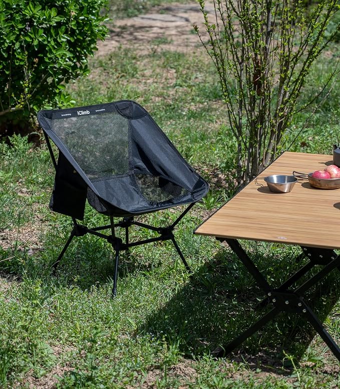 iClimb Ultralight Compact Camping Folding Beach Chair - Image 8