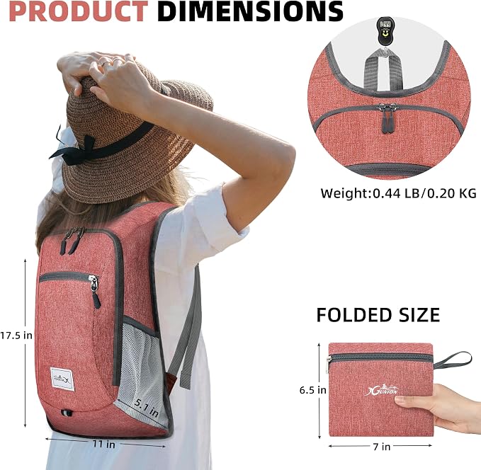 Foldable Travel Daypack - 10L Lightweight Backpack - Image 2