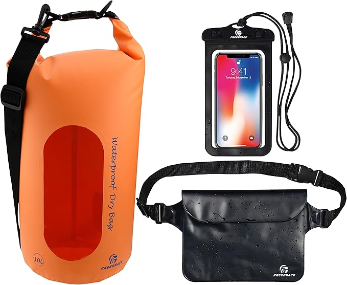 Freegrace Waterproof Dry Bags Set of 3 Dry Bag by Freegrace
