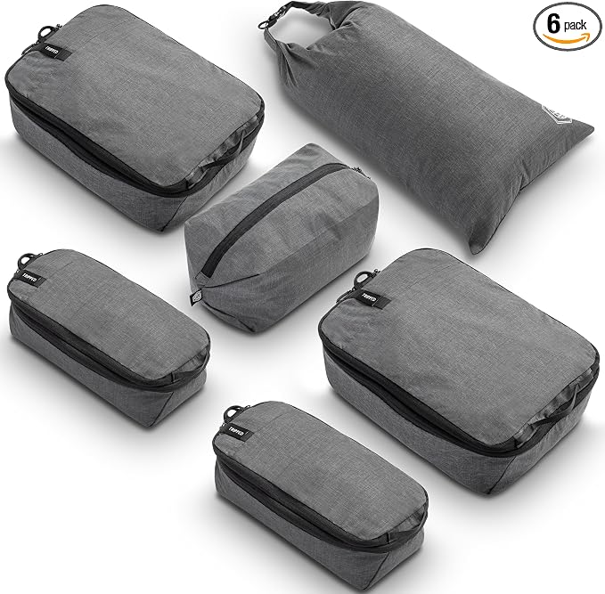 Premium Compression Packing Cubes by TRIPPEDTravelGear