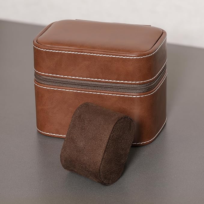 ROTHWELL 2 Watch Travel Case Storage Organizer - Image 4