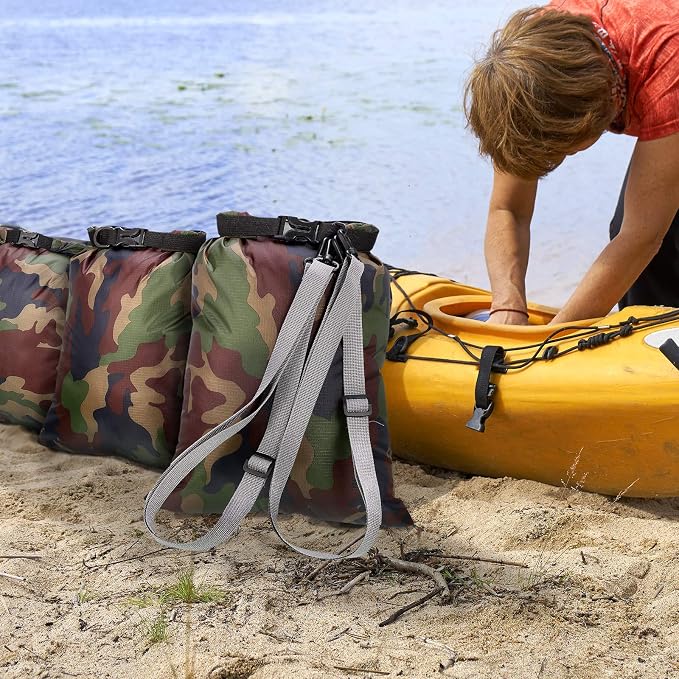 Shappy Waterproof Dry Bag Set 6 Sizes Lightweight Sacks and Long Adjustable - Image 6