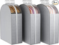 10" Gusseted Garment Bags for Hanging Clothes by Liuoud