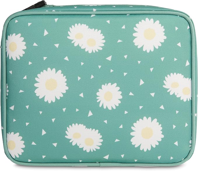 PackIt Freezable Classic Lunch Box, Daisy Sage, Built - Image 4