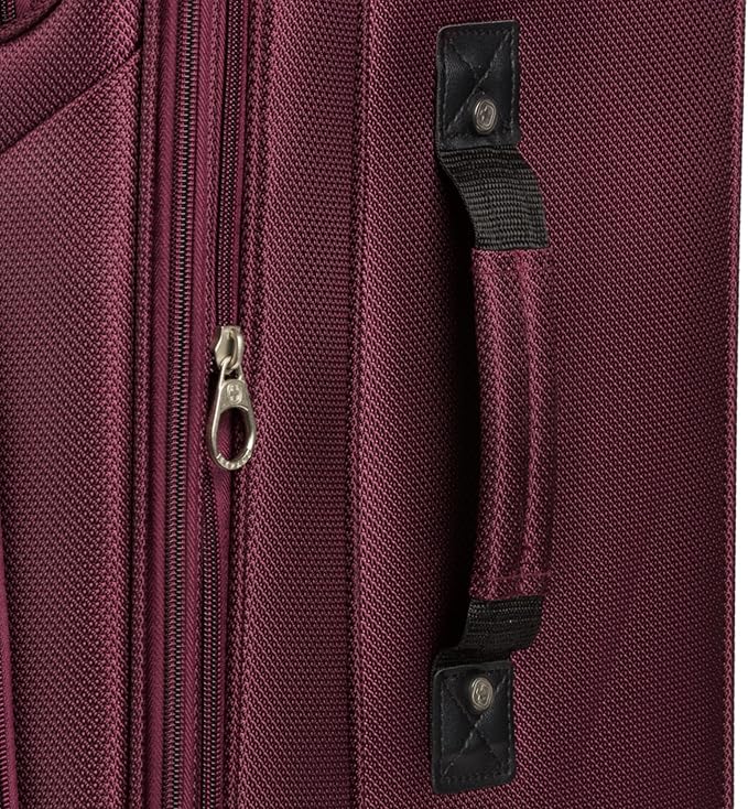 SwissGear Sion Softside Expandable Luggage, Checked-Medium 25-Inch - Image 10