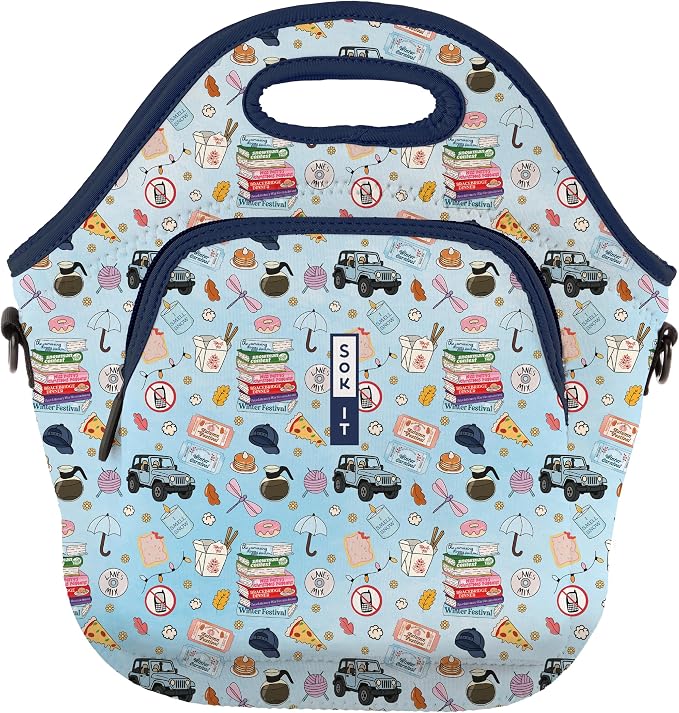 Sok It LunchTote Zippered Bag Insulated Neoprene Caddy by SokIt