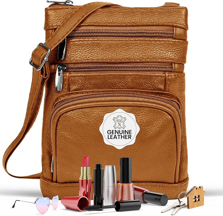 Krediz leather Crossbody Purses by KredizInc