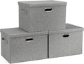 Large 17" 36 Quart Collapsible Stackable Storage Bins by GraciadecoStorage