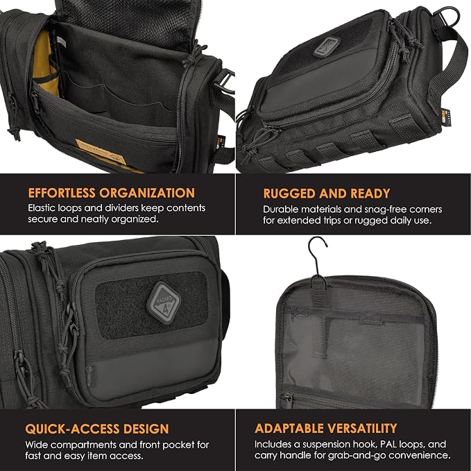 HAZARD 4 Reveille: Rugged Grooming Kit/Heavy-Duty Toiletry Bag - Image 6