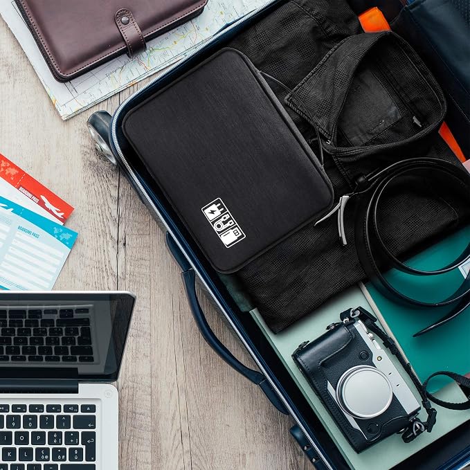 Electronics Organizer Travel Universal Cable Organizer Bag Waterproof - Image 9