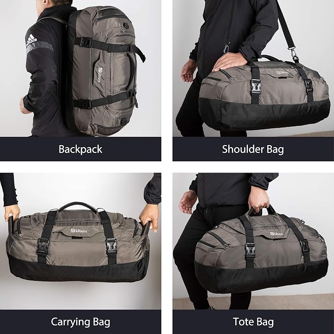 Ubon Large Duffel Bag Weekender Bags - Image 4