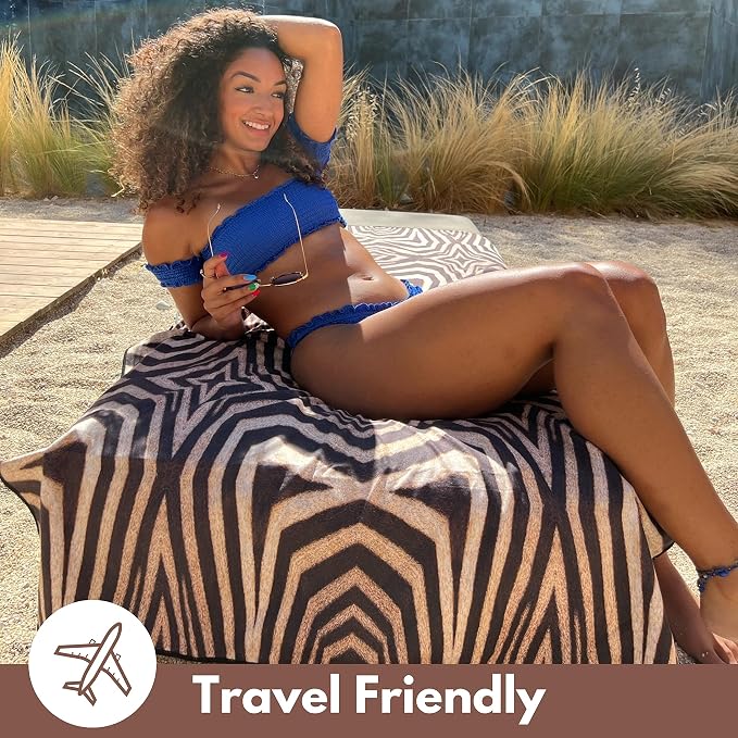 ECCOSOPHY Microfiber Beach Towel - Image 5