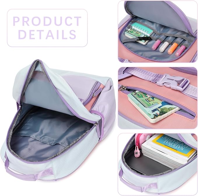 Lightweight Cute Kids Backpack for School Kindergarten Elementary Backpacks for - Image 5