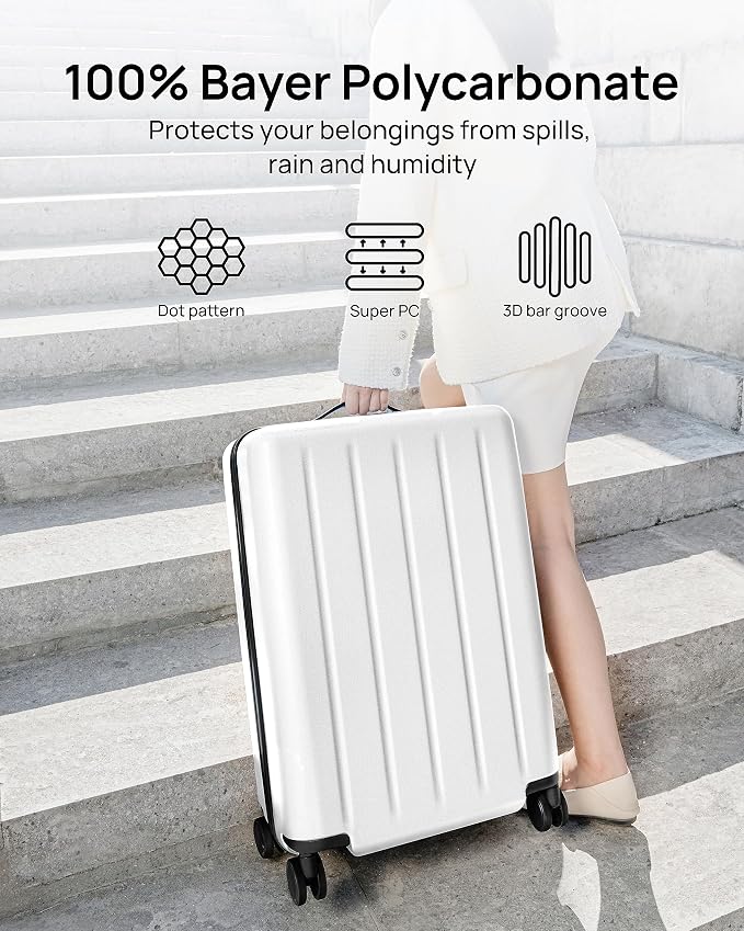 Carry On Suitcase, 20 Inch Carry-On Luggage - Image 7