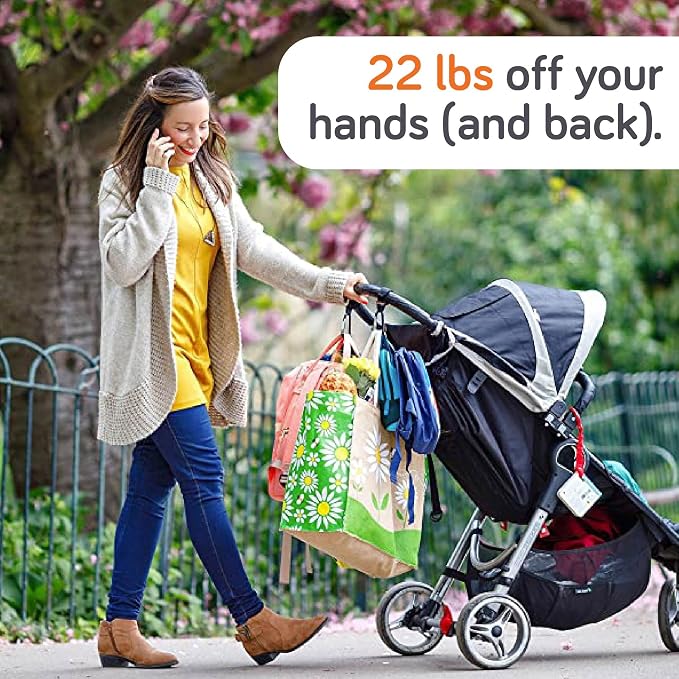 Baby Uma Baby Stroller Hooks for Bags - Image 4