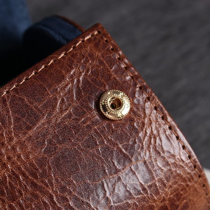 Genuine Napa Leather Watch Roll Travel Case - Image 3