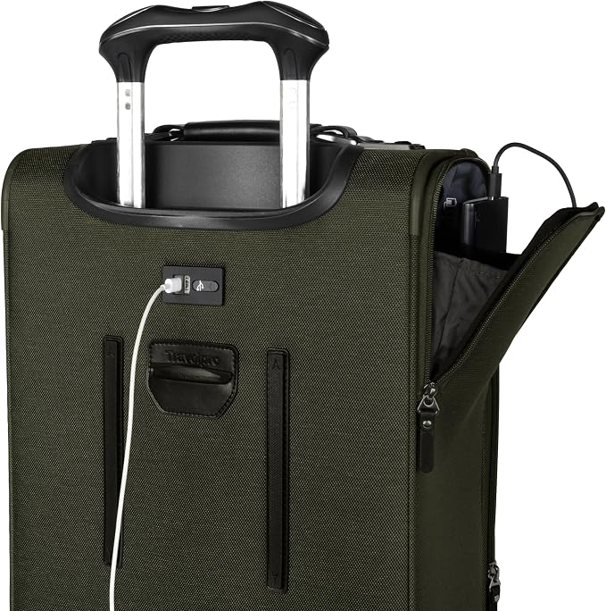 Travelpro Platinum Elite Softside Expandable Carry on Luggage, 8 Wheel Spinner - Image 7