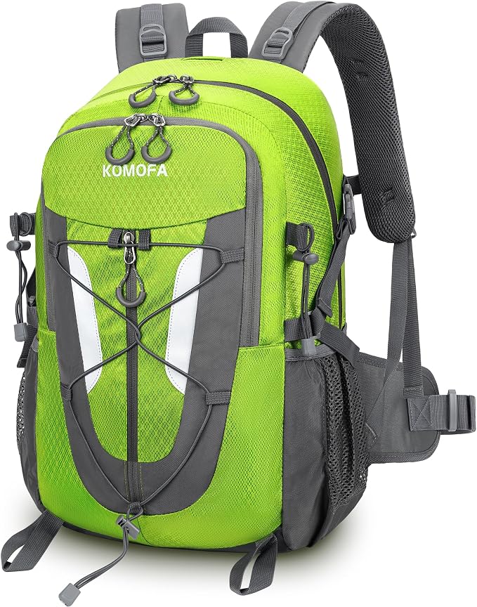 Hiking Backpack 30L Lightweight Travel Daypack Small Day Pack by Komofa
