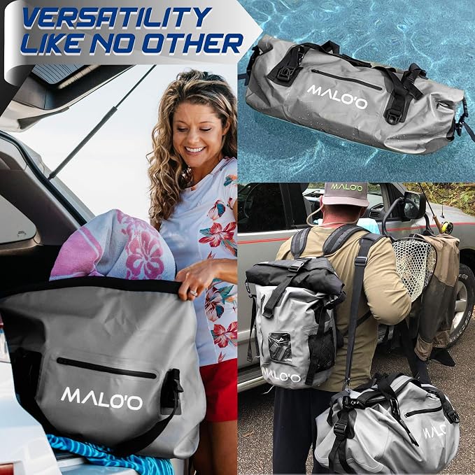 Malo'o Waterproof Roll-Top Duffel - 100L - Keep Gear Dry - Image 6