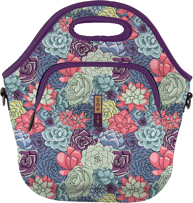 Sok It LunchTote Zippered Bag Insulated Neoprene Caddy by SokIt
