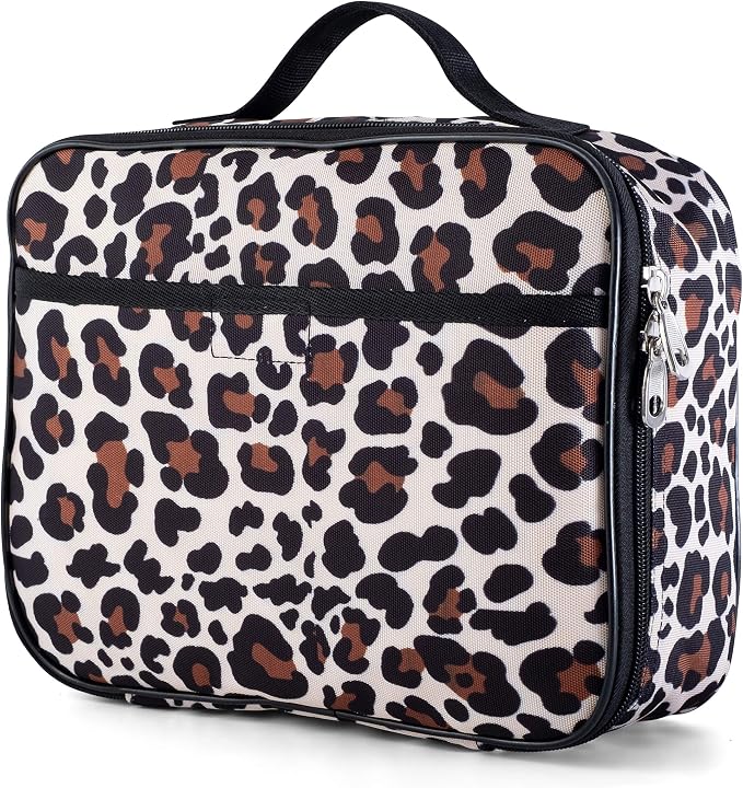 Fenrici Cheetah Kids Lunch Box for Girls, Teens Insulated Lunch Bag, Soft Sided by FENRICI